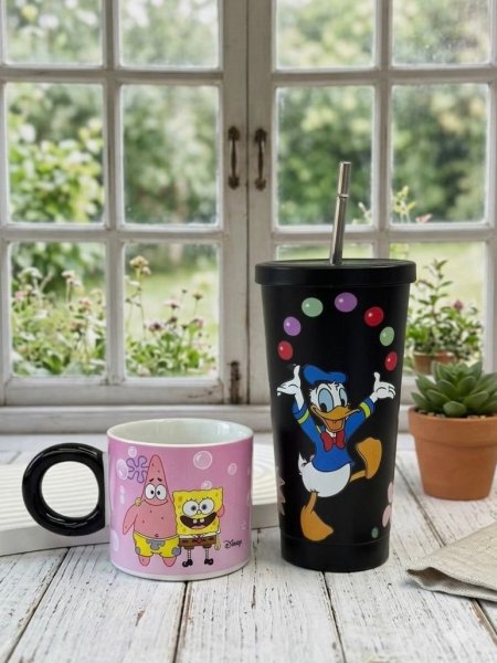 مطرة Disney مع فنجان طقم بطوط